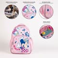 Miniatyrbillede 6 af 11: Skoletaske Minnie Mouse Pink 34 x 5,5 x 44 cm