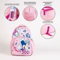 Miniatyrbillede 7 af 11: Skoletaske Minnie Mouse Pink 34 x 5,5 x 44 cm