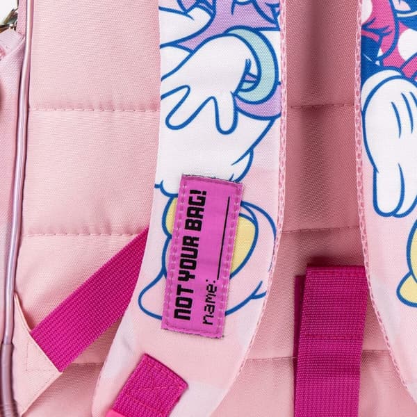 Skoletaske Minnie Mouse Pink 34 x 5,5 x 44 cm