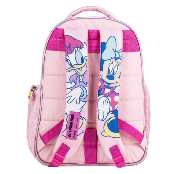 Skoletaske Minnie Mouse Pink 34 x 5,5 x 44 cm