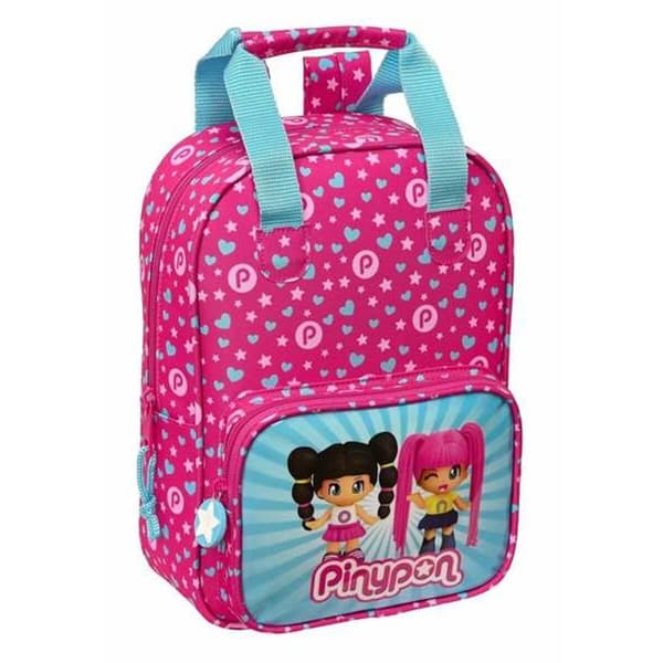 Lasten laukku Pinypon Sininen Pinkki 20 x 28 x 8 cm