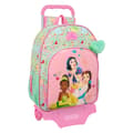 Pikkukuva 1 / 3: Koululaukku Disney Princess Bloom Vihreä Pinkki 33 x 42 x 14 cm