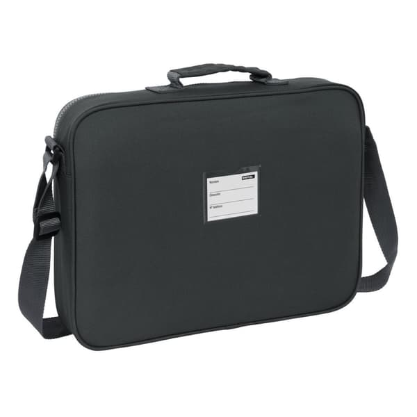 Koulusalkku Real Madrid C.F. Harmaa 38 x 28 x 6 cm