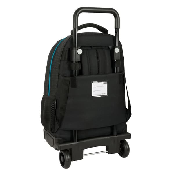 Reppu pyörillä Kelme Iron Musta 33 x 45 x 22 cm