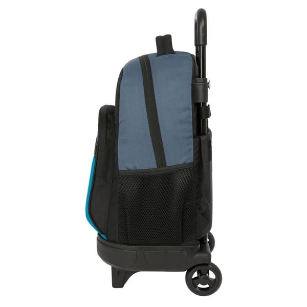 Reppu pyörillä BlackFit8 California Sininen Musta 33 x 45 x 22 cm