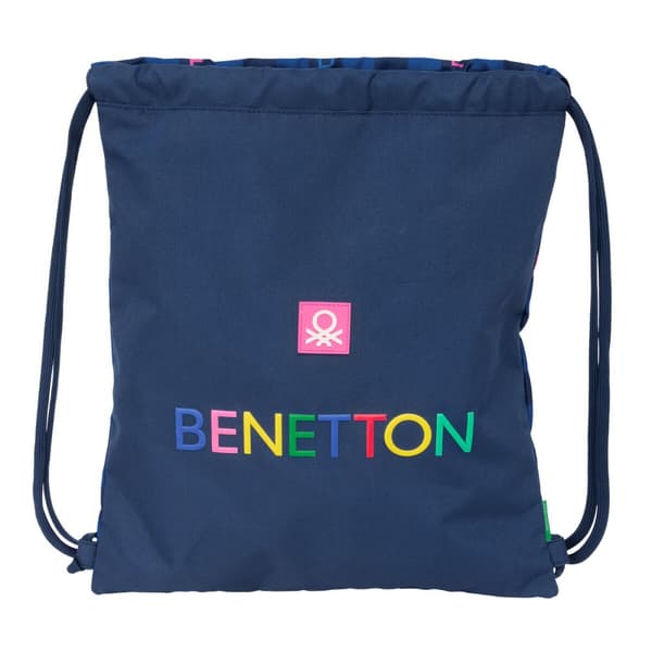 Narureppu Benetton Damero Laivastonsininen 35 x 40 x 1 cm
