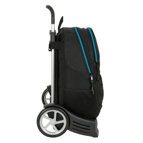Reppu pyörillä Kelme Iron Musta 32 x 44 x 16 cm