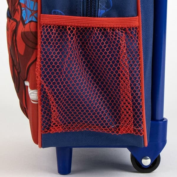 Reppu pyörillä Spider-Man Sininen 3D