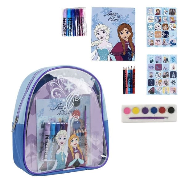 Child's Drawing Rucksack Frozen Sininen 22,0 x 23,0 x 7,0 cm