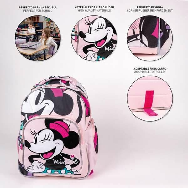 Skoletaske Minnie Mouse