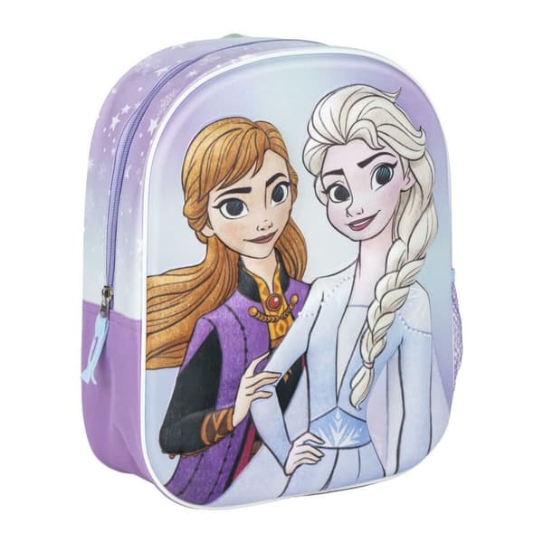 Skolebag Frozen Blå 26,0 x 10,0 x 31,0 cm