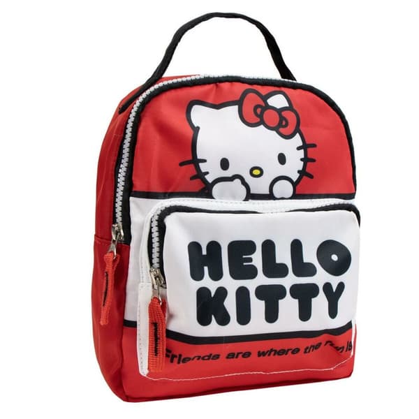 Koululaukku Hello Kitty Punainen 19,0 x 23,0 x 8,0 cm