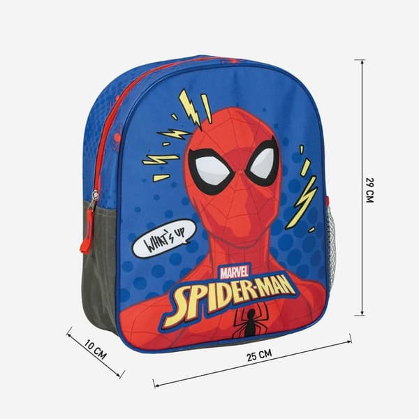 Skolryggsäck Spider-Man Blå 8,0 x 30,0 x 25,0 cm