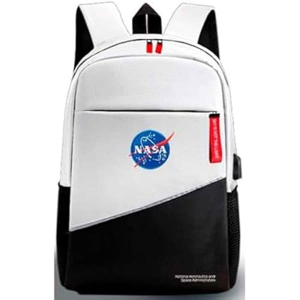 Ryggsäck - NASA - VIT-SVART - Vit och Svart - Blandad - Non Trolley