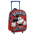 Pikkukuva 1 / 11: Reppu pyörillä Mickey Mouse Punainen 25,0 x 31,0 x 10,0 cm 3D