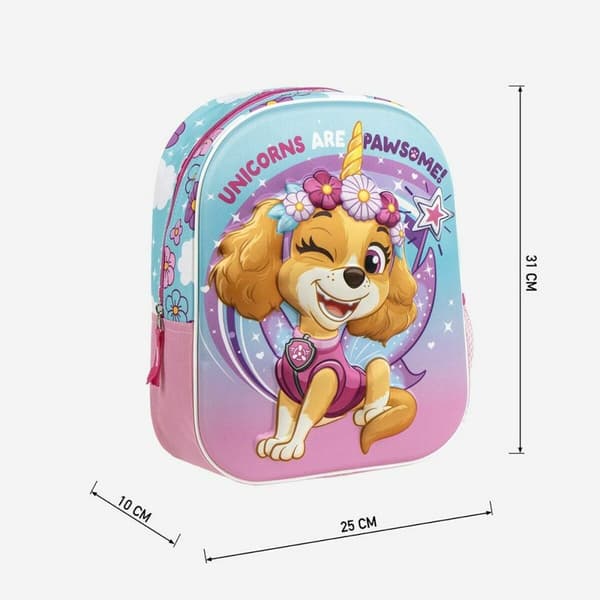 Skoletaske The Paw Patrol Pink 25,0 x 31,0 x 10,0 cm