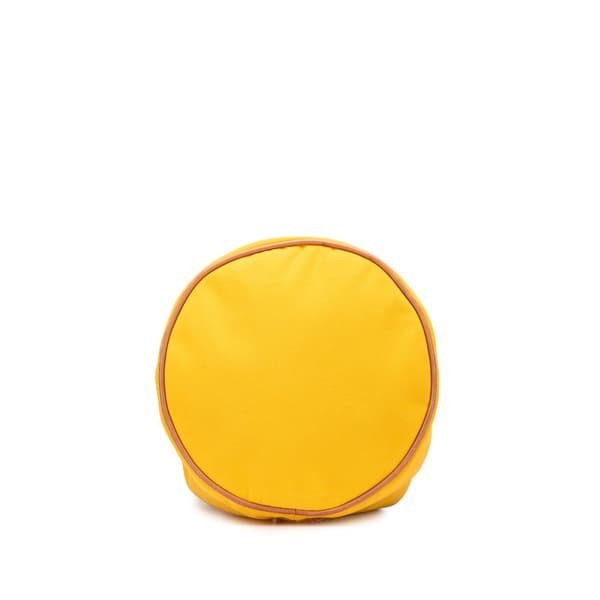 Pre-owned Hermès Toile Polochon Mimile Yellow