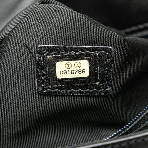 Pre-owned Chanel CC Lambskin Backpack Black