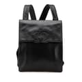Pikkukuva 1 / 10: Pre-owned Chanel CC Lambskin Backpack Black