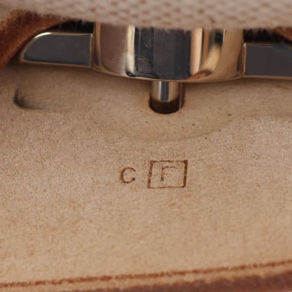 Pre-owned Hermès Toile Herbag Backpack PM Brown