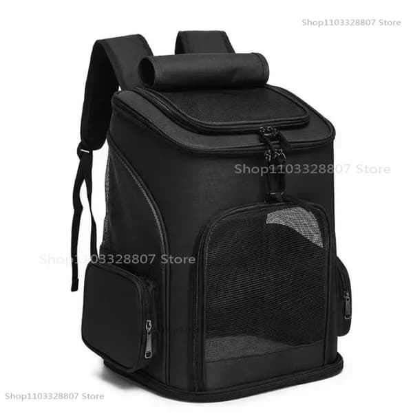 Pet Cat Carrier Backpack, Udvidelig Design, Åndbart Mesh,Opgraderet version-a