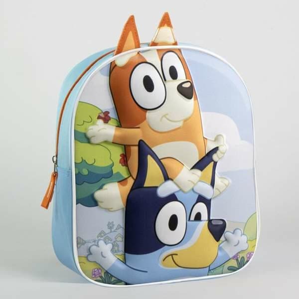 3D Koululaukku Bluey Sininen