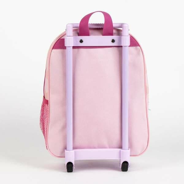 3D Skoletaske med Hjul Minnie Mouse Pink 25,0 x 31,0 x 10,0 cm