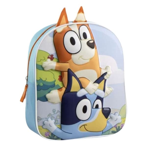 Skolryggsäck 3D Bluey Blå