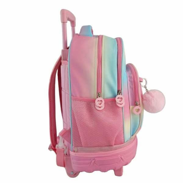 Skolväska med hjul Toybags Blin Blin Gradient Pink