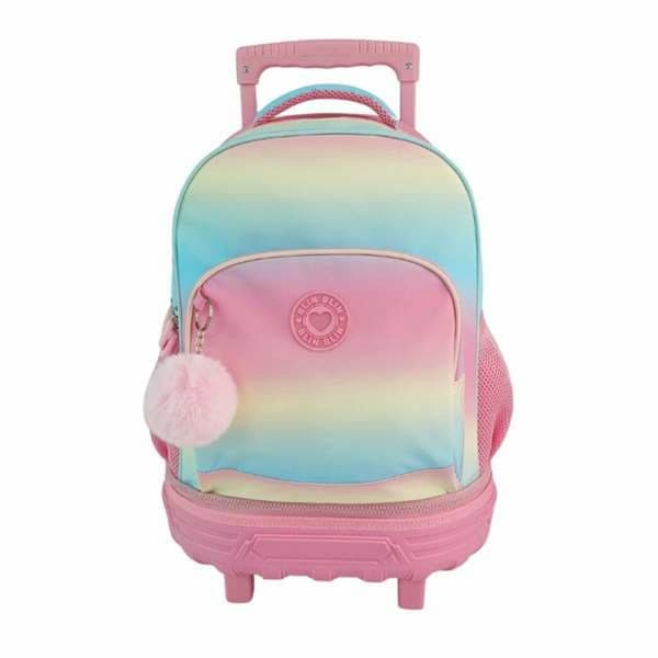 Skolväska med hjul Toybags Blin Blin Gradient Pink