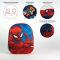 Pikkukuva 4 / 5: 3D Koululaukku Spider-Man Sininen 25,0 x 31,0 x 10,0 cm