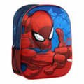 Pikkukuva 1 / 5: 3D Koululaukku Spider-Man Sininen 25,0 x 31,0 x 10,0 cm