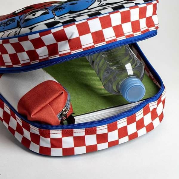 3D Skoletaske The Avengers Sort 25,0 x 31,0 x 10,0 cm