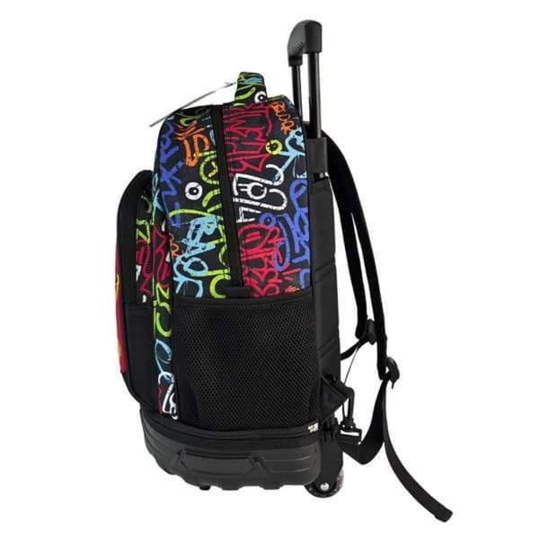 Skolerygsæk med Hjul Toybags Grafitti