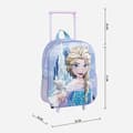 Miniatyrbillede 5 af 5: 3D Skoletaske med Hjul Frozen Blå Syren 25,0 x 31,0 x 10,0 cm