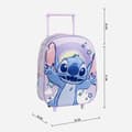 Miniatyrbillede 5 af 5: 3D Skoletaske med Hjul Stitch Syren 25,0 x 31,0 x 10,0 cm