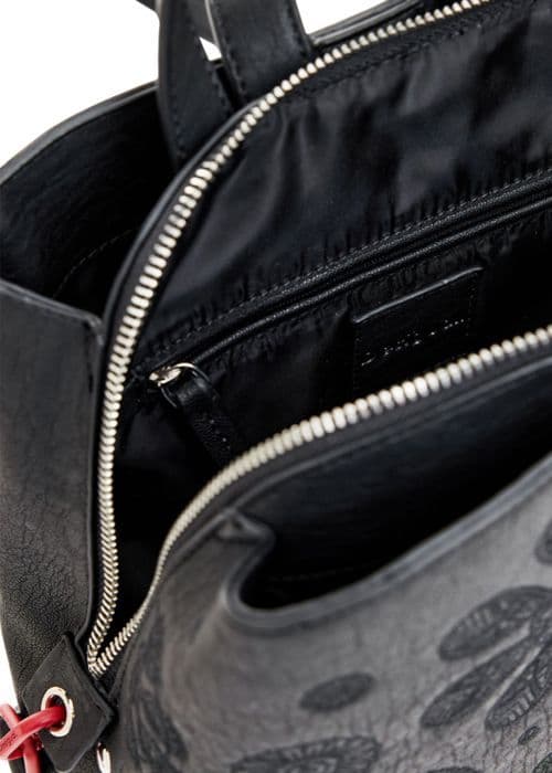Desigual Svart fritidsryggsäck för kvinnor - Dejavu Sumy Mini Backpack 300117