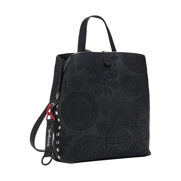 Desigual Svart fritidsryggsäck för kvinnor - Dejavu Sumy Mini Backpack 300117