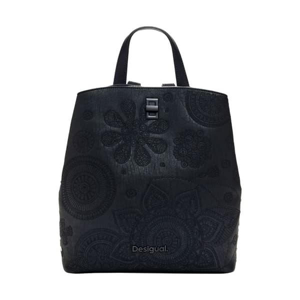 Desigual Svart fritidsryggsäck för kvinnor - Dejavu Sumy Mini Backpack 300117