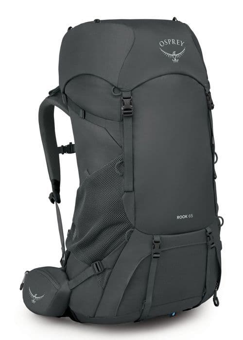 Osprey Rook 65 Ryggsäck - Mörkgrå - 65L - Ergonomisk - Vattentålig - Unisex