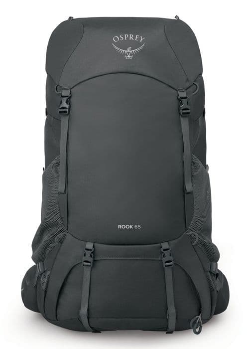 Osprey Rook 65 Ryggsäck - Mörkgrå - 65L - Ergonomisk - Vattentålig - Unisex