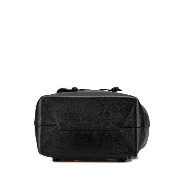 Pre-owned Louis Vuitton Taurillon Lockme Backpack Black