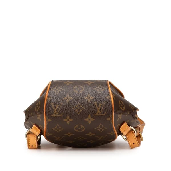 Pre-owned Louis Vuitton Monogram Ellipse Backpack Brown
