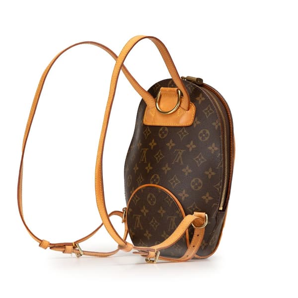 Pre-owned Louis Vuitton Monogram Ellipse Backpack Brown