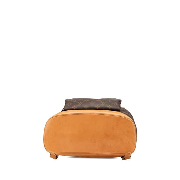 Pre-owned Louis Vuitton Monogram Montsouris GM Brown