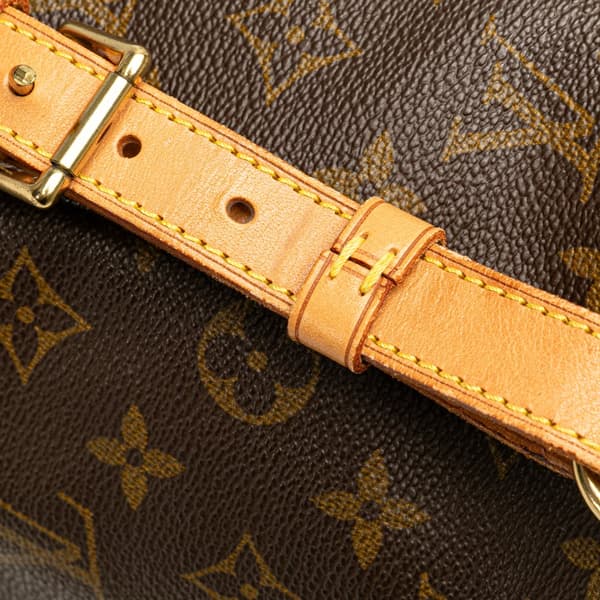 Pre-owned Louis Vuitton Monogram Montsouris GM Brown