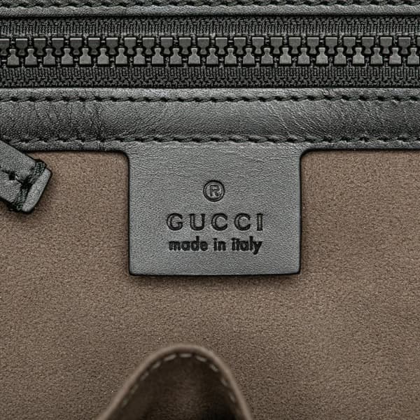 Pre-owned Gucci Small GG Supreme Eden Day Backpack Brown