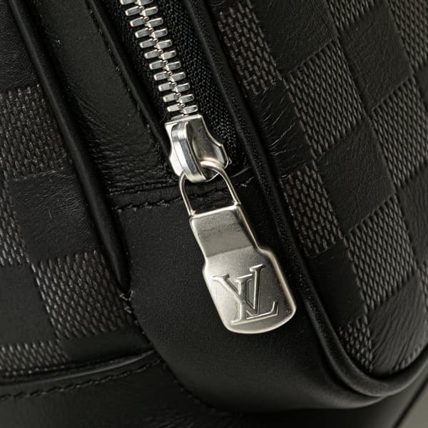 Pre-owned Louis Vuitton Damier Infini Campus Black