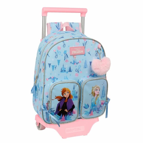 Skoleryggsekk med Hjul Frozen Ice Magic 28 x 34 x 10 cm