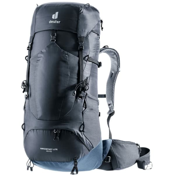Multifunktionel rygsæk Deuter Aircontact Lite Blå Sort Sort/Blå